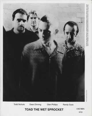 90s Alternative Rock TOAD THE WET SPROCKET B&W 8x10 Publicity PHOTO 1997