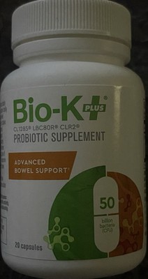 4 x Bio-K Plus Probiotic Supplement 50 Billion CFU - Vegan 20 Capsules | 2026