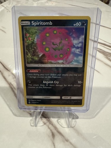 Pokémon TCG Spiritomb 112/214 Reverse Holo Rare Unbroken Bonds
