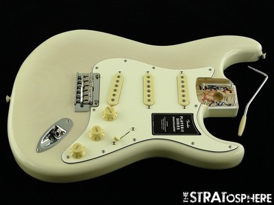 Fender Player II Stratocaster Strat LOADED BODY, Chambered Ash White Blonde