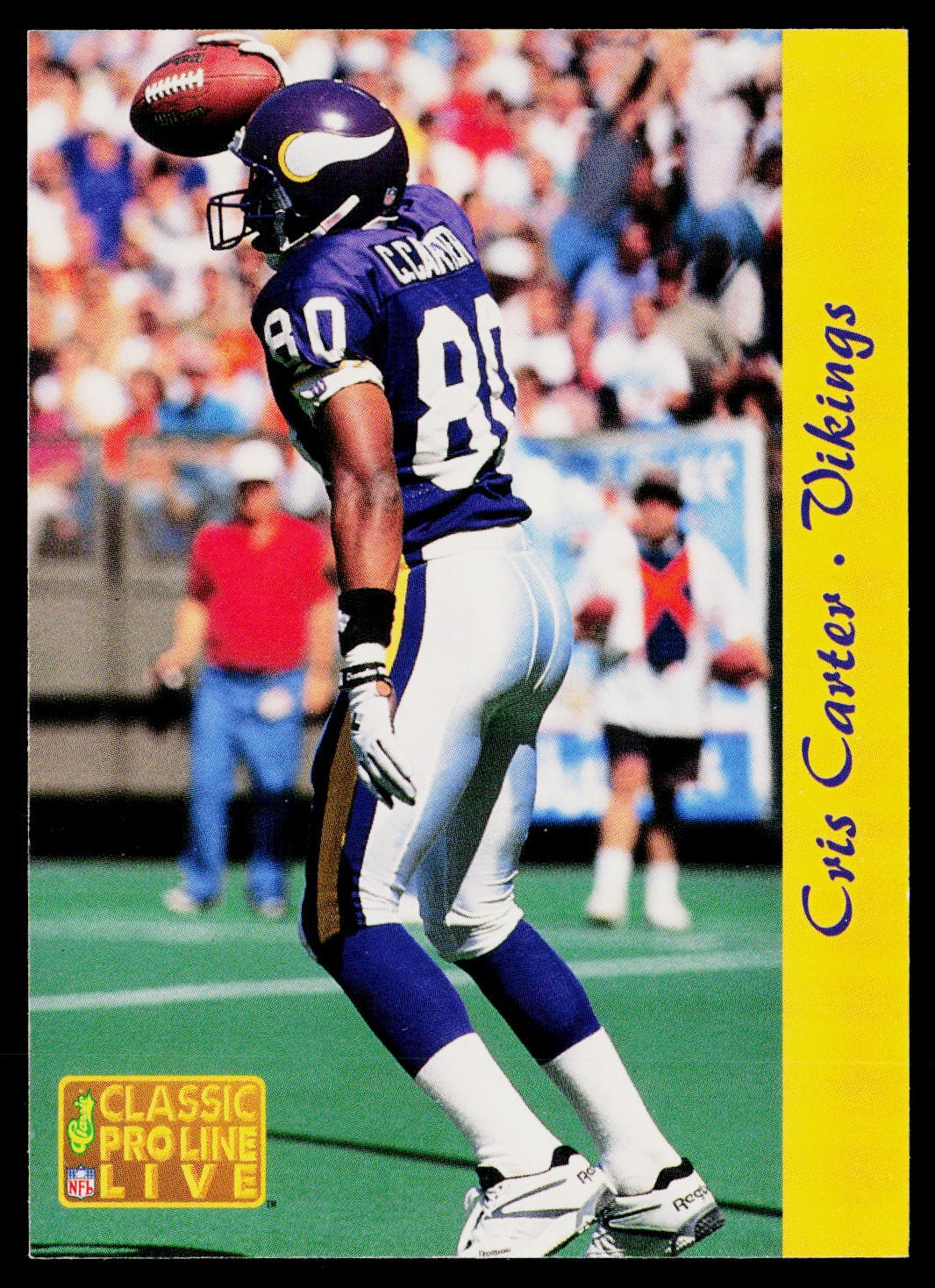 1993 Pro Line Live #159 Cris Carter