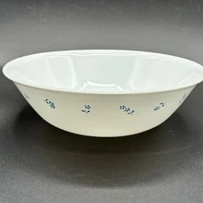 Corelle Provincial Blue Large Vegetable Serving Bowl 8.5" Made in USA Vintage