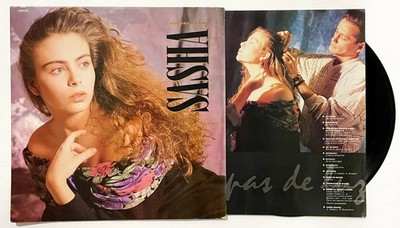 SASHA SOKOL Trampas De Luz LP Vinyl 1989 MEXICO Insert ALGO DE MI Melody THALIA