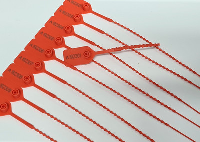 100x 200mm FEUERLÖSCHER SERIENNUMMERIERT SICHERHEIT MANIPULATIONSSICHER KABELBINDER REISSVERSCHLUSS