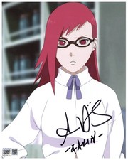 Ali Hillis Signed 8x10 Photo Naruto Karin Uzumaki Autographed Zobie COA