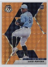 2021 Panini Mosaic Rookie Fluorescent Orange Prizm 6/25 Luis Patino #259 b8h