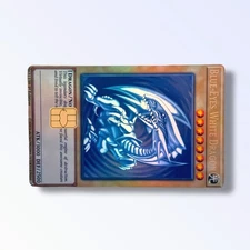 Blue Eyes Holographic Credit Card Sticker Debit Skin Decal Cover