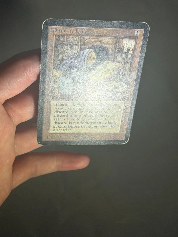 MTG Library of Leng Alpha Magic the Gathering - Image 2 of 4