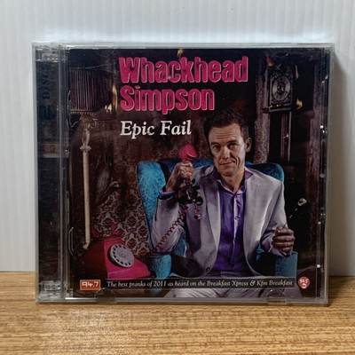 Whackhead Simpson: Epic Fail CD 2011 - 2 Disc Set