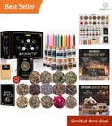 All-in-One Witch Altar Kit - 54PCS Spells, Candles & Crystals for Beginners