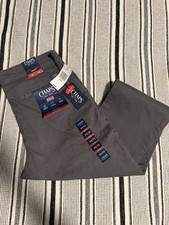 Chaps Men's Dress Pants 34x32 Gray