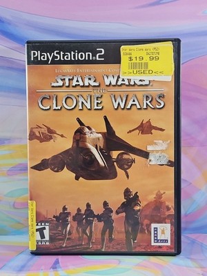 Star Wars: The Clone Wars (Sony PlayStation 2) No Manual PS2