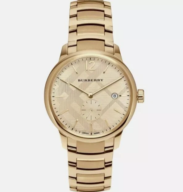 Burberry Men's Gold Band Wristwatches for sale | eBay