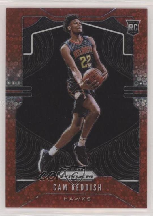 2019-20 Panini Prizm Rookie Fast Break Red Prizm 64/125 Cam Reddish #256 rp9