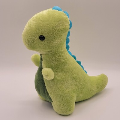 #ad Baby T Rex Plush Green Dino Stuffed Animal Toy 2023 Inter American Products 10quot; $10.00