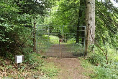Foto 6x4 Tor zu Drumlanrig Castle Gardens Cairnpark\/NX8698 Code req c2016
