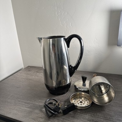 Farberware Superfast Fully Automatic 12 Cup Percolator Coffee Pot Model 142 USA