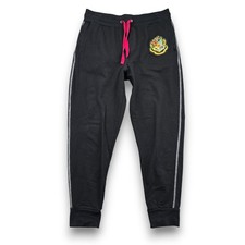 Harry Potter Universal Studios Hogwarts Jogger Pajama Pants Men's Size S Black