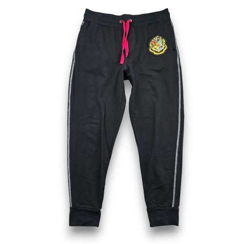 Harry Potter Universal Studios Hogwarts Jogger Pajama Pants Men's Size S Black