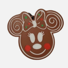 2 Pcs Chocolate Mouse Gingerbread Christmas Ornaments Plastic Cute Tree Decor