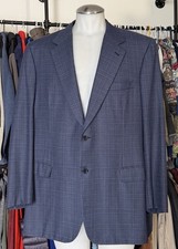 BRIONI HAND TAILORED LUXURY PALATINO BLAZER JACKET 100 SOFT WOOL 50 LG