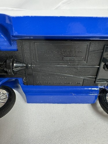 ERTL Big A Auto Parts 1912 Delivery Locking Car Bank #7 Die Cast Metal 1/25 1993 - Picture 16 of 17
