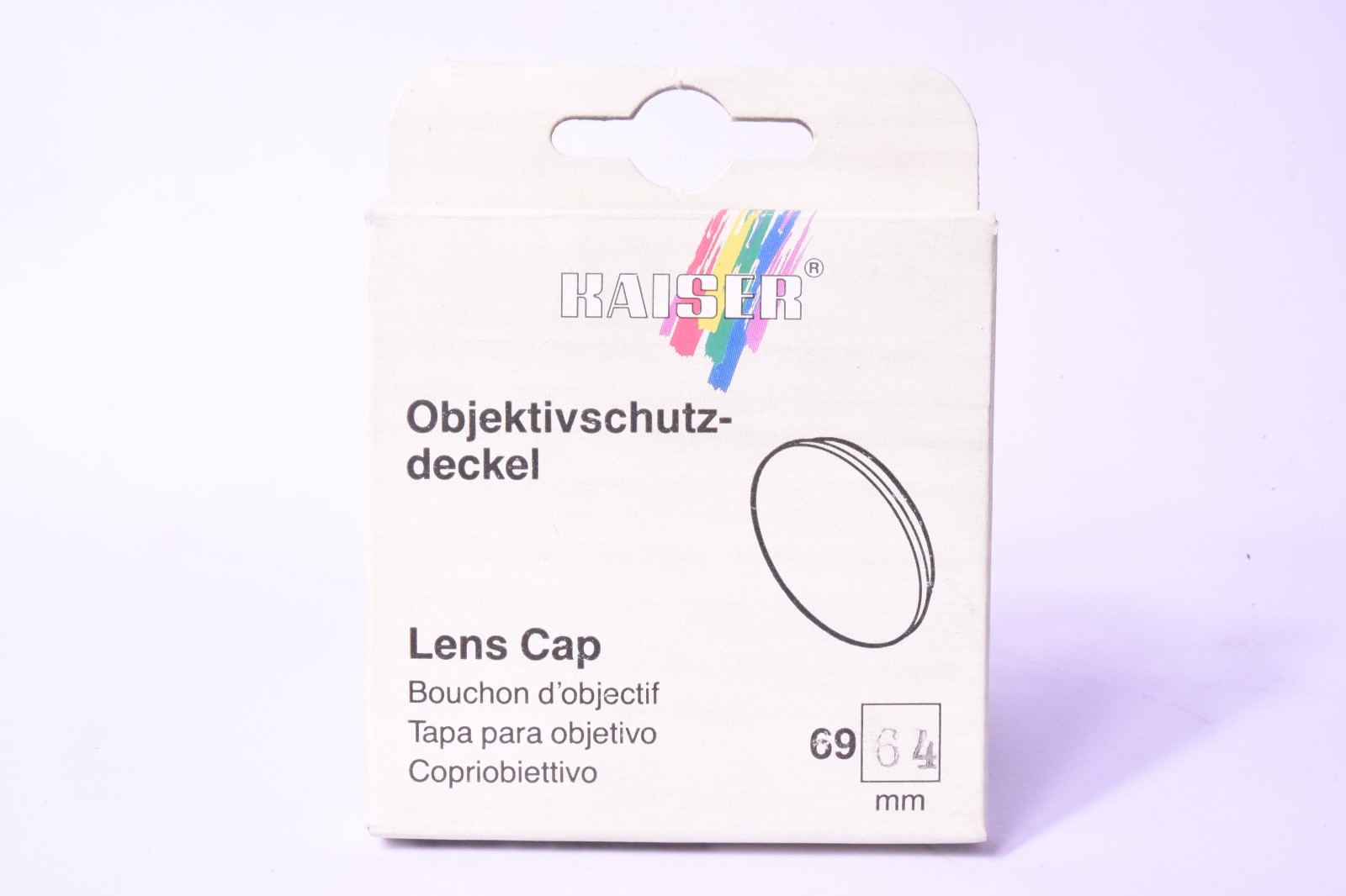 Kaiser Lens Cap 64mm Diameter. New With Original Box eBay