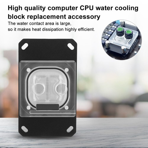 Cpu Water Cooling Block Waterblock Liquid Cooler With 3Mm Copper Baseplate F MPF - Afbeelding 6 van 12