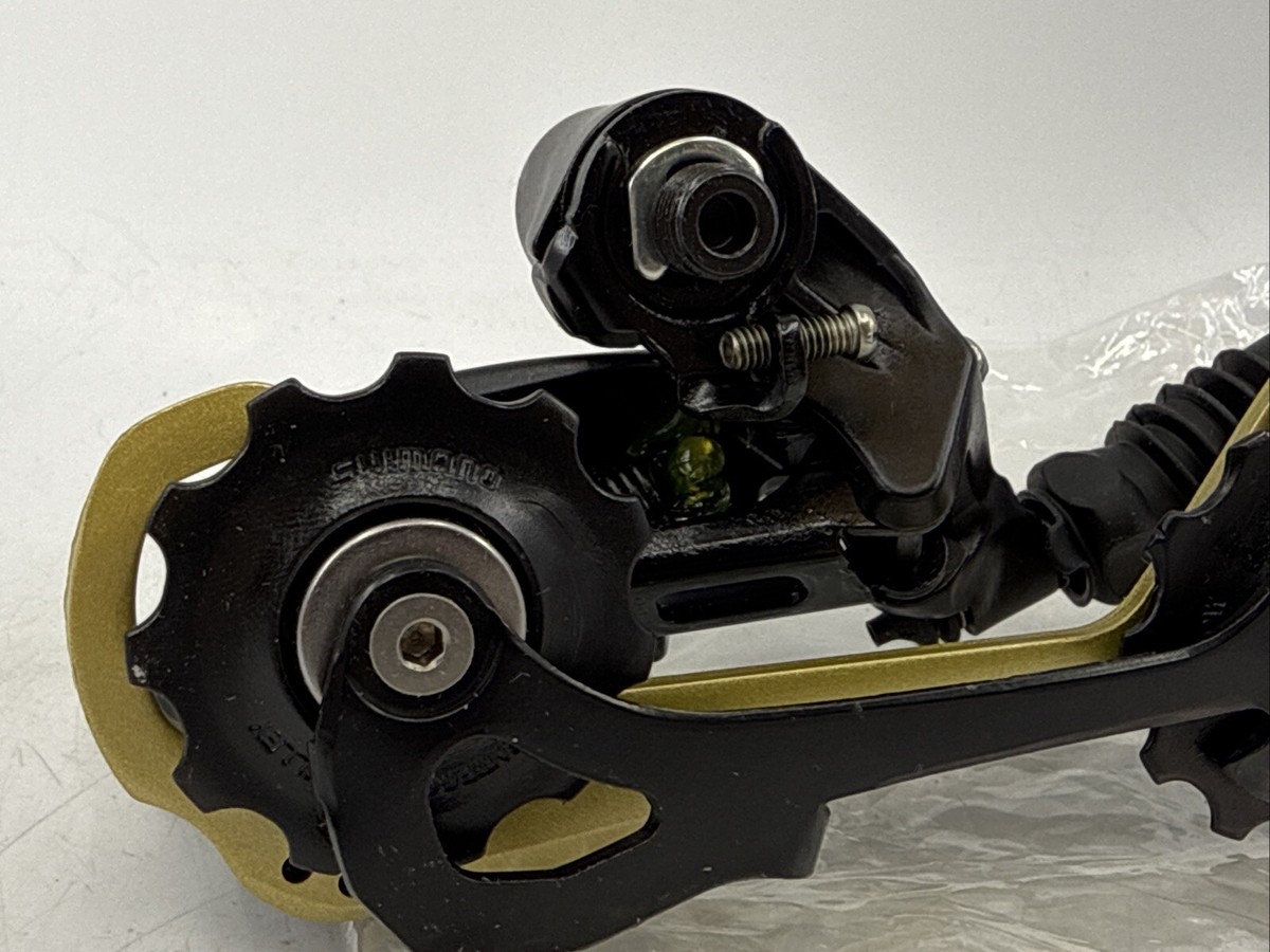 LIMITED EDITION Shimano Deore LX Black & Gold RD-M570 9