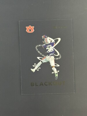 Jaylin Simpson 2023 Onit Athlete Auburn Tigers Gold Blackout NIL