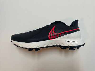 Nike React Infinity Pro Golf Shoes Black Red Men's 11 CT6620-002