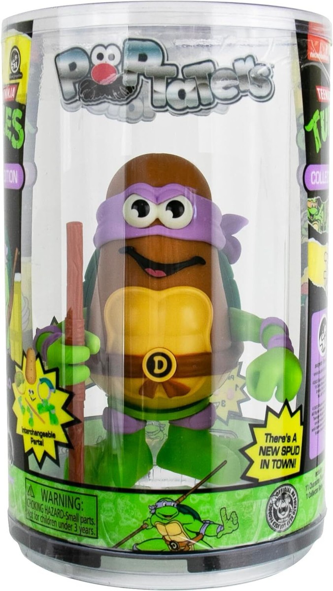 POPTATERS タートルズ 【ドナテロ】 Amazon.com: Poptaters Teenage Mutant Ninja Turtles Includes