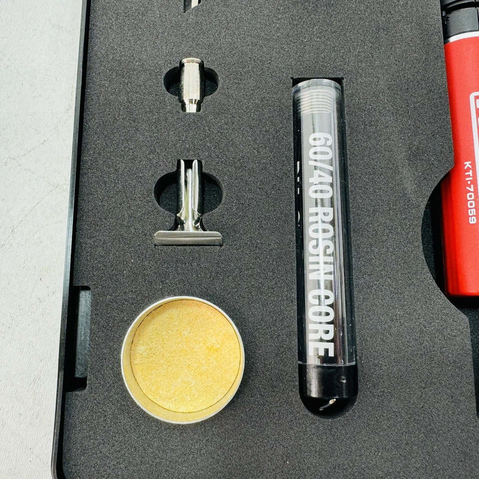 K TOOL INTERNATIONAL KTI-70059 Multi-Function Butane Solder Kit, 25-80 Watt - Image 4 of 4