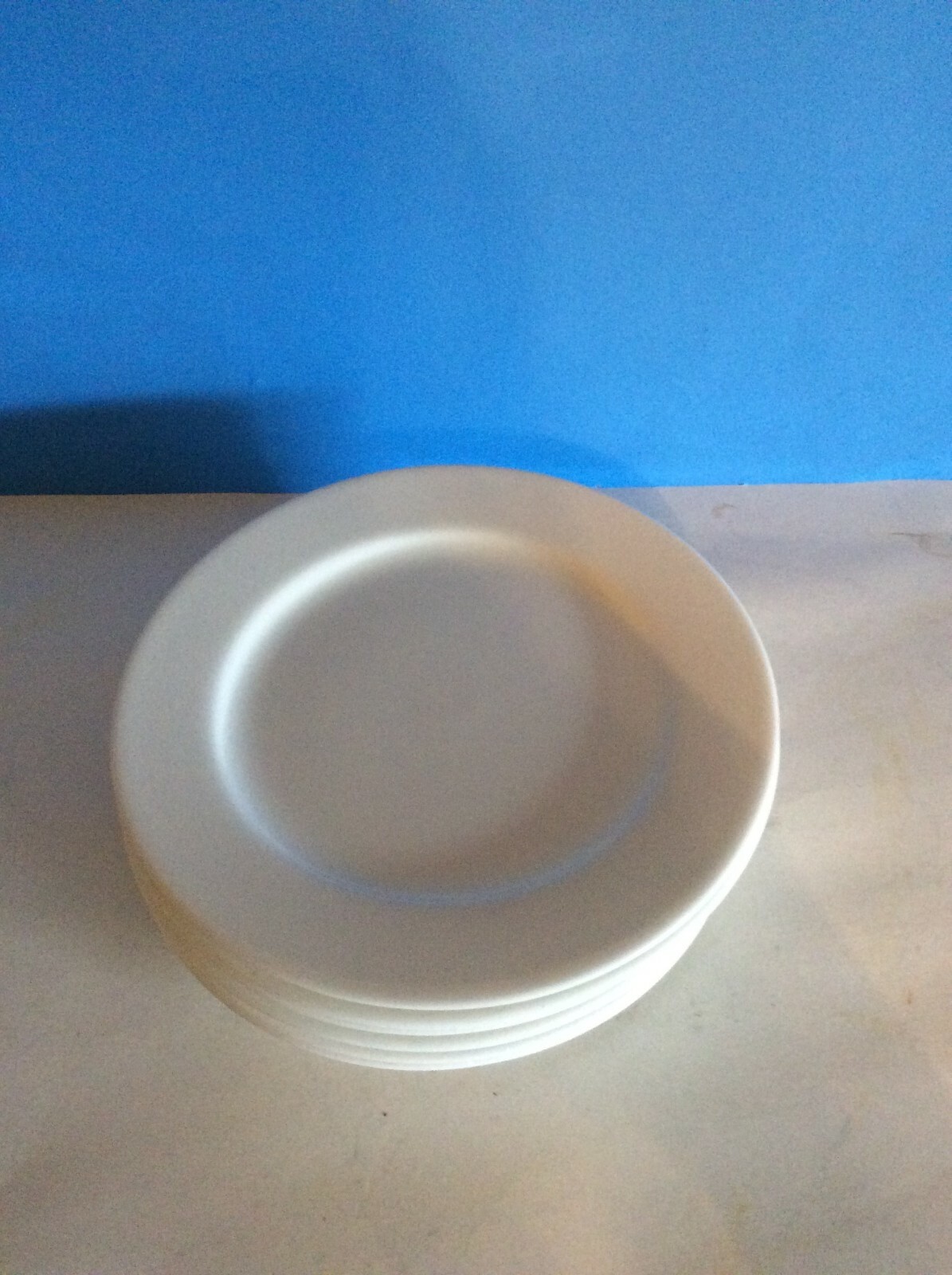 Red Vanilla Pure Vanilla Salad Plate Fine China 7" Across Set Of 7 White