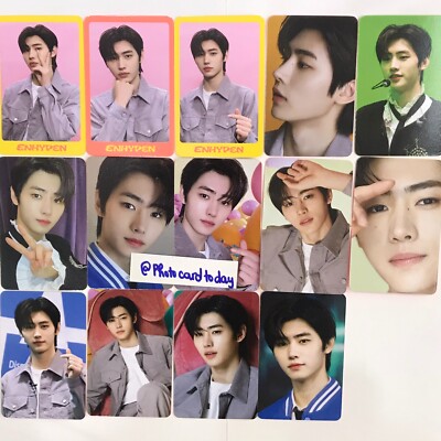 ENHYPEN DICON SET PHOTOCARD OFFICIAL | eBay