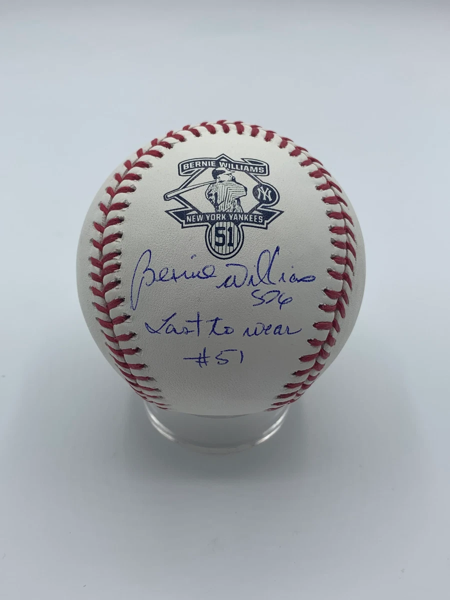 Bernie Williams Original Autographed Baseball MLB Balls for sale
