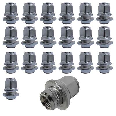 20 Radmuttern Flachbund  M12x1,5 für Mitsubishi ASX Carisma Colt Space Gear Gala