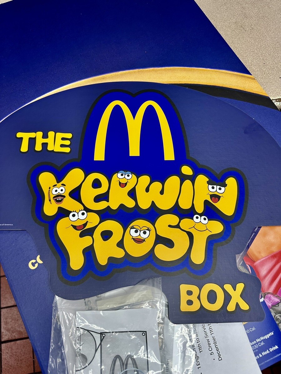 マクドナルド ハッピーミール 2023 カーウィン フロスト ボックス 6セット McDonald's KERWIN FROST McNugget Buddies マクドナルド