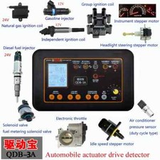 Automobile Ignition Coil Injector Solenoid Valve Idling Stepper Motor Tester