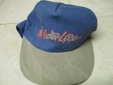 VTG Master Lube Oil Blue Gray Trucker Baseball Hat Cap Kati Snapback Adjustable