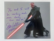 SAM WIDOWER In Person Signed Autograph 20x25cm Star Wars