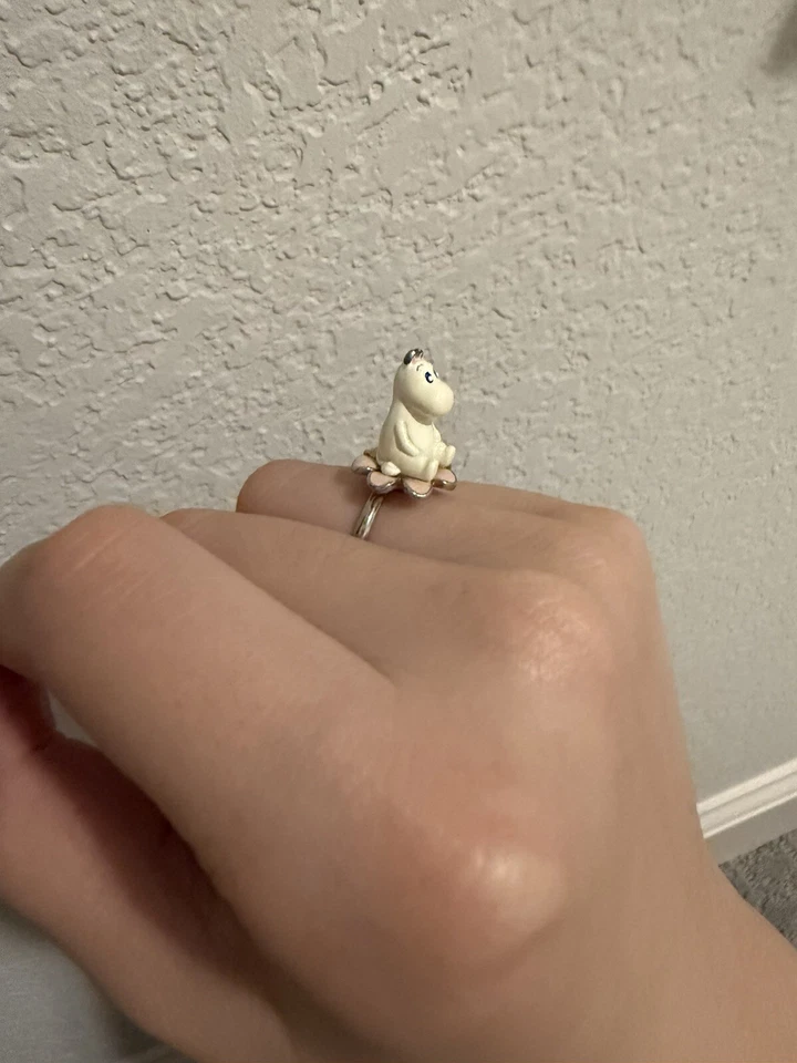 Anillo Moomin plata Foto 3 de 4