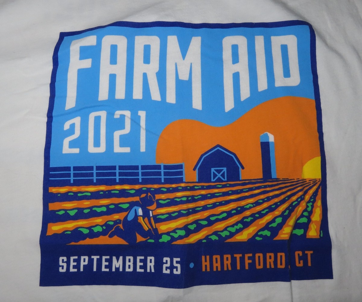 Neil Young Willie Norah 他 FARM AID 25シャツ Neil Young Willie Norah 他 FARM AID 25シャツ NWOT Vtg 2003