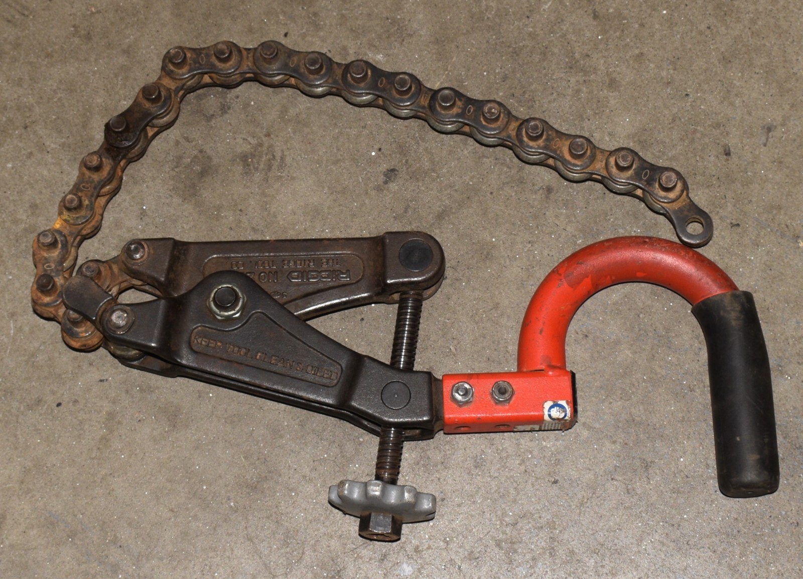 RIDGID No. 226 InPlace Soil CAST IRON Pipe Cutter Hand Tool 11/2" To