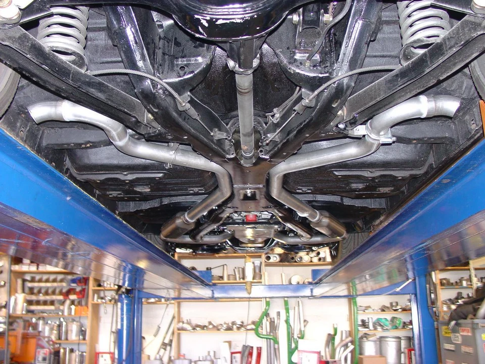 Exhaust System Kit for 1959-1962 Chevrolet Impala 4.6L V8 GAS OHV - Image 2 of 4