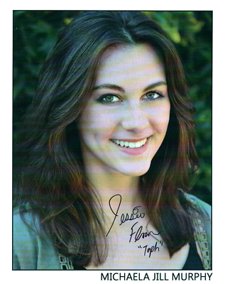 Michaela Jill Murphy (Jessie Flower) Actress Hand Signed Autograph