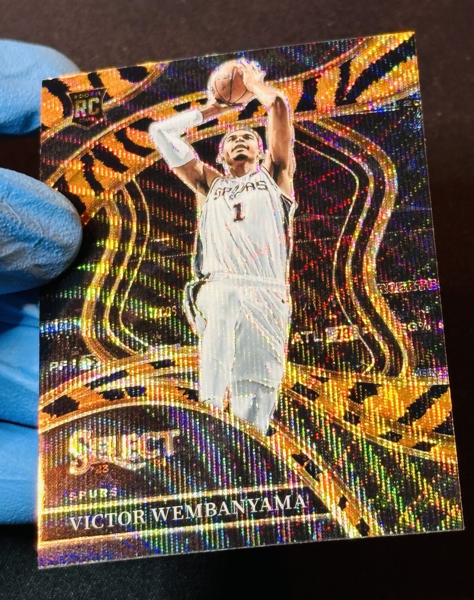 Victor Wembanyama 2023-24 Select Courtside Tiger Prizm