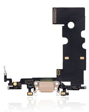 Charging Port Flex Cable Compatible For iPhone 8  Aftermarket  Gold 