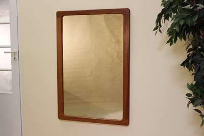 BRØNBY Spiegel Nr 14, 80x120 cm, Teak, Made in Danmark, Burchardt-Nielsen-Design