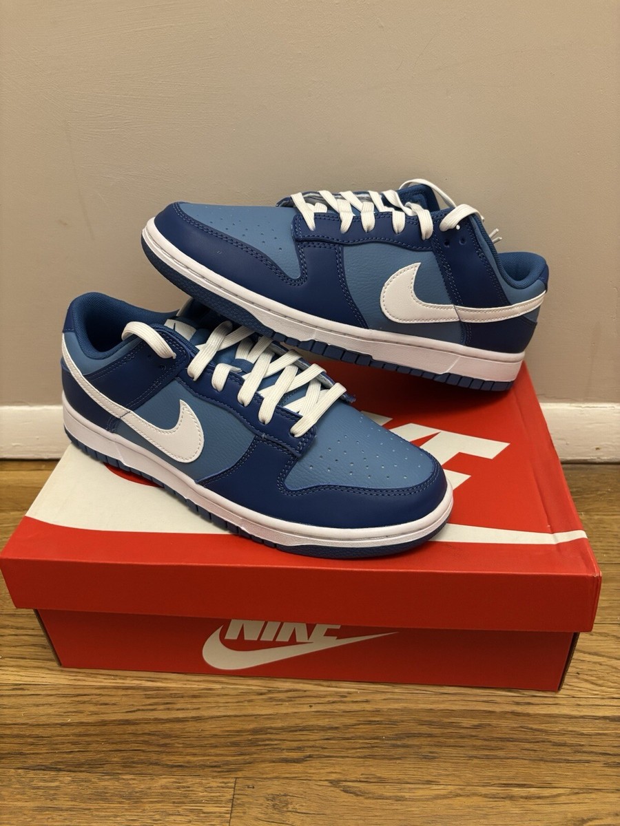 Size 11.5 Nike Dunk Low Dark Marina Blue Mens Athletic Sneakers Shoes DJ6188-400 Nike Dunk Low Dark Marina Blue 2021 Shoe DJ6188-400 | eBay main image 4